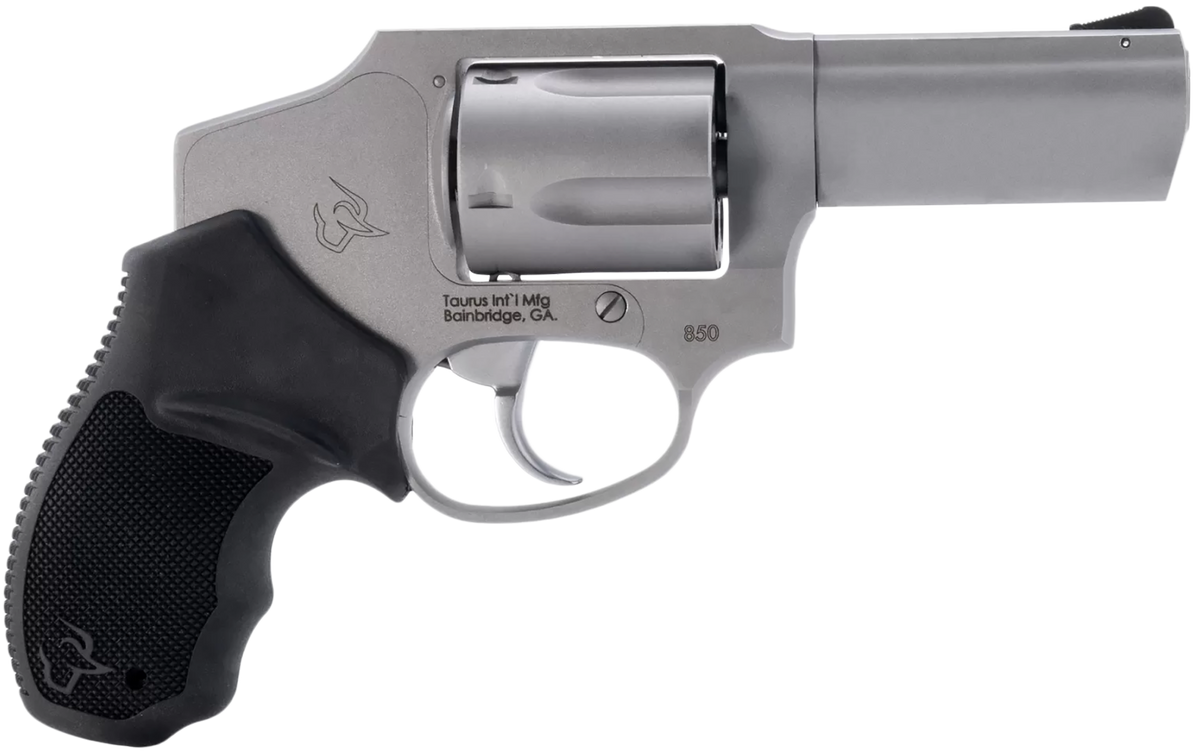 Taurus 850 38 Special 3" 5-Rd DAO Revolver - Matte Stainless