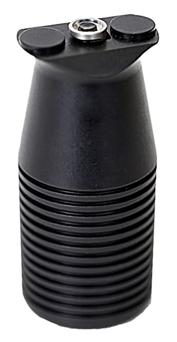 Ergo Mini Max Vertical Forward Grip Black Ribbed Anodized Aluminum KeyMod