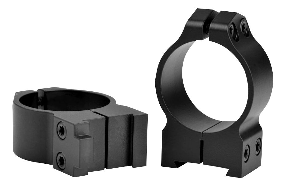Warne 14BM Maxima 30mm Medium Vertical Split Dovetail Scope Rings for CZ 550/557 - Matte Black