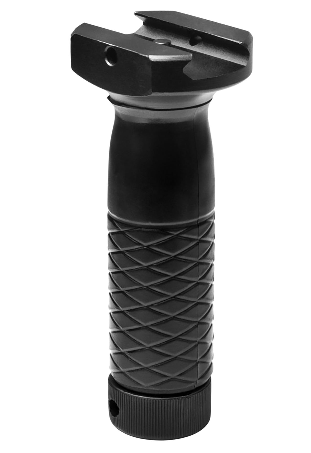 NcSTAR AARH AR-15 Vertical Grip 4.57" Aluminum Black - Weaver/Picatinny