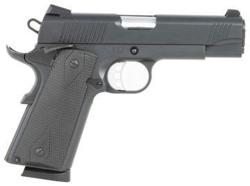 Tisas Arms 1911 Carry 9mm Luger 4.25" 9+1 SAO Semi-Auto Pistol - Black Cerakote