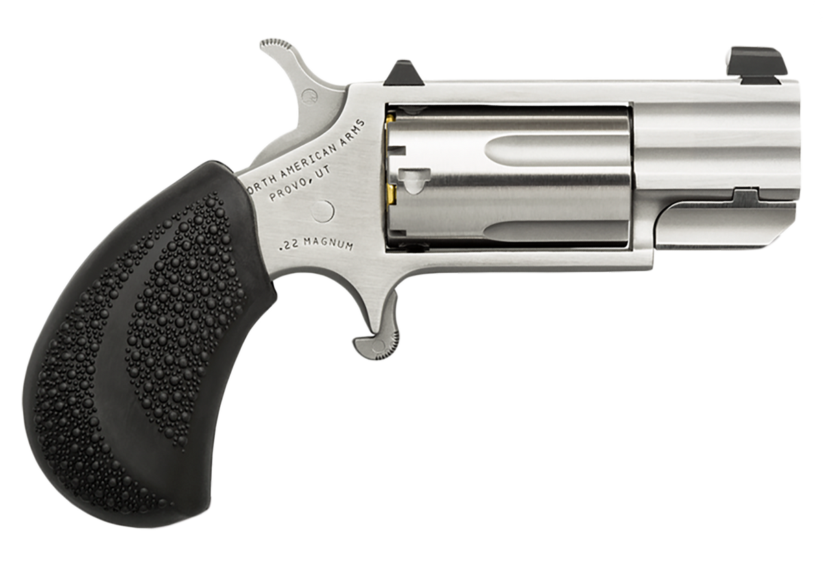 North American Arms Pug 22 WMR 1" 5-Shot SAO Mini-Revolver