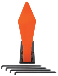 Champion Targets 44886 .22 Diamond Pop-Up Steel Target - Auto-Reset Rimfire