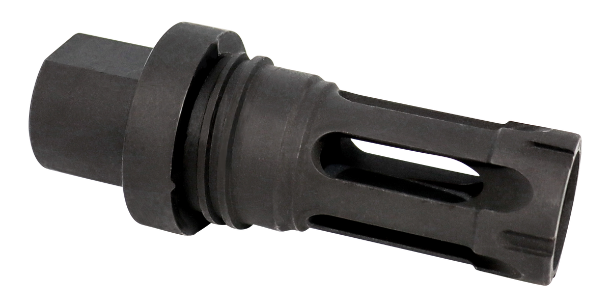 Yankee Hill 4302AKA Phantom Q.D. Flash Hider 30 Cal M14x1 LH Black Steel - AK Platform