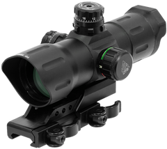 UTG ITA 6" Red/Green T-Dot Red Dot Sight w/ Offset QD Mount