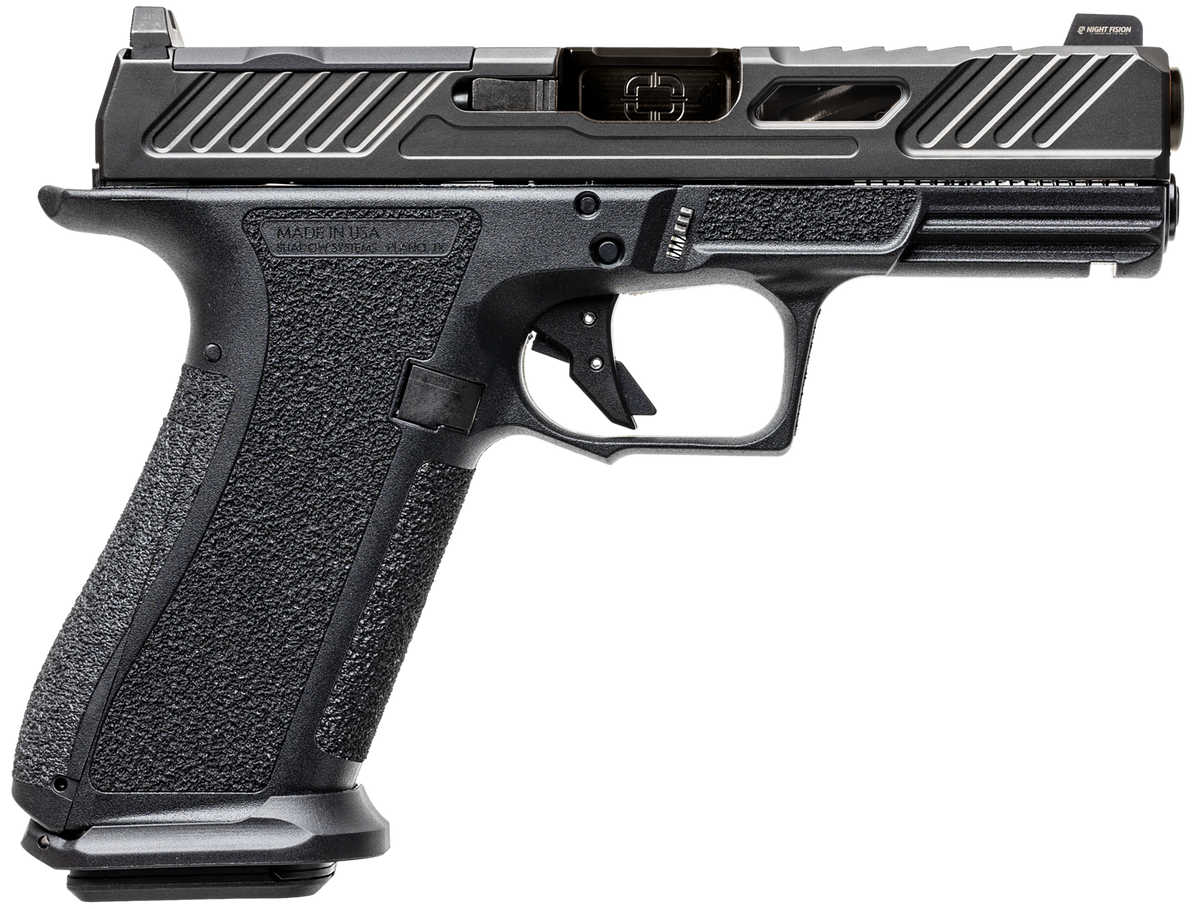 Shadow Systems XR920 Elite 9mm Luger 4" 17+1 Semi-Auto Pistol - Black