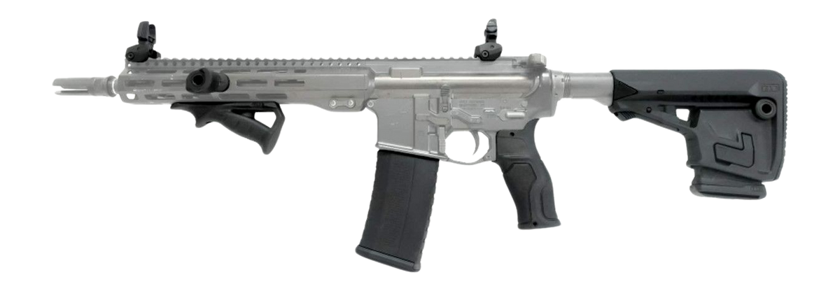 FAB Defense GL-Core-M + Gradus AR-15 Stock and Grip Kit - Black