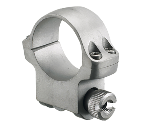 Ruger 4KHM Single Scope Ring 1" Medium Silver 42mm Objective