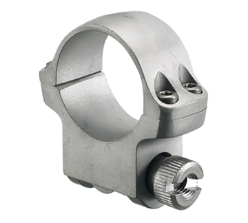 Ruger 4KHM Single Scope Ring 1" Medium Silver 42mm Objective