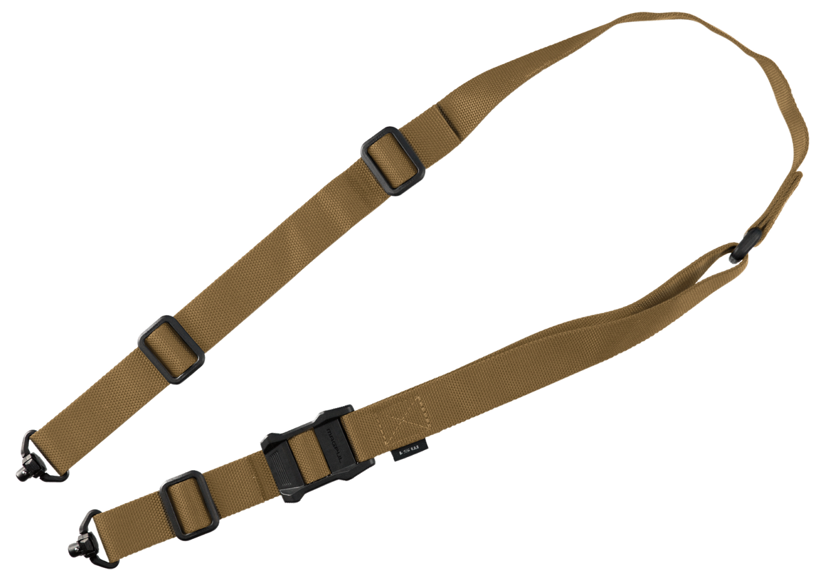 Magpul Industries MS1 QDM Sling Coyote Tan Nylon 48"-60" Adjustable Two-Point Rifle