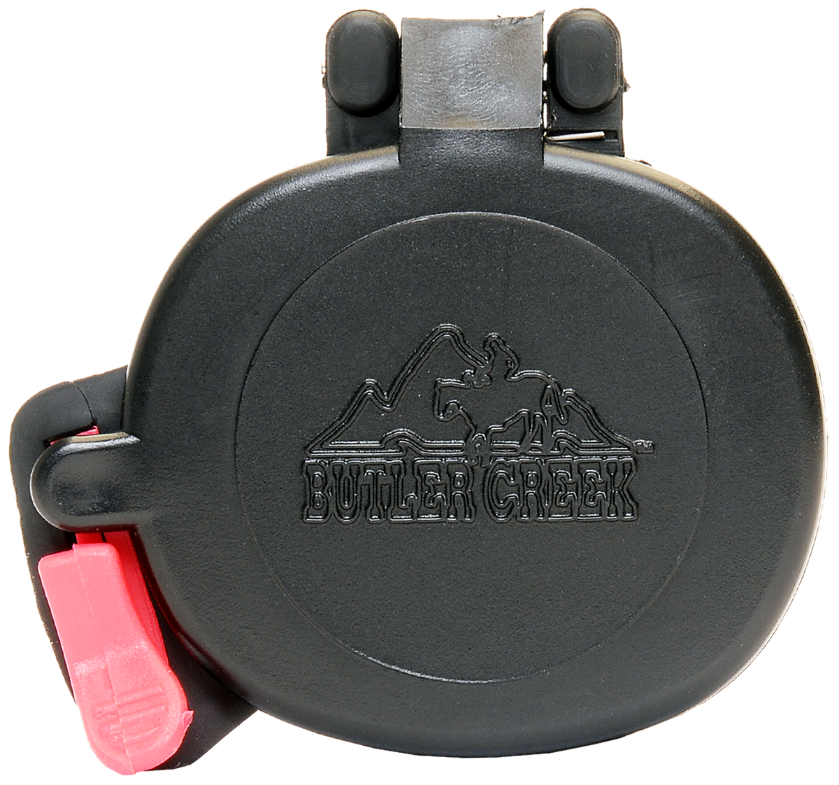 Butler Creek 20150 Flip-Open Eyepiece Scope Cover Black Polymer Size 15 1.66" x 1.45"