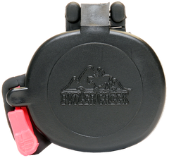 Butler Creek 20150 Flip-Open Eyepiece Scope Cover Black Polymer Size 15 1.66" x 1.45"