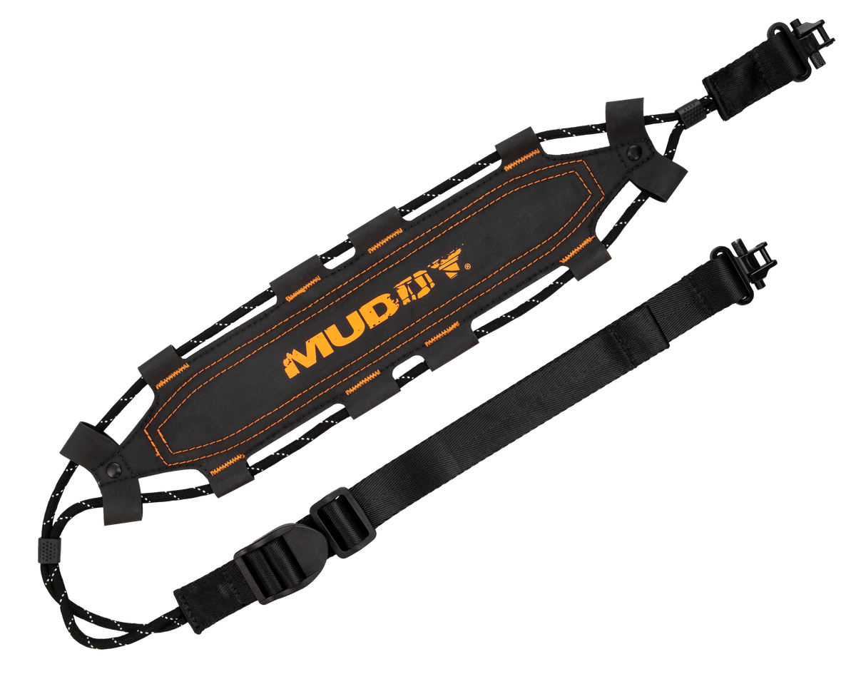 Muddy TrekLite Ultra-Light Black Adjustable Rifle Sling w/ QD Swivels