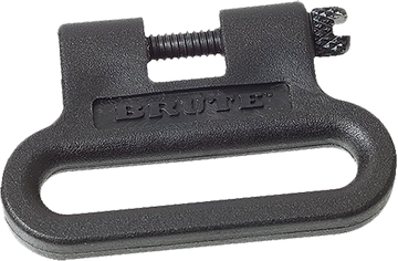 Outdoor Connection Brute Swivel Set 1.25" Black Synthetic