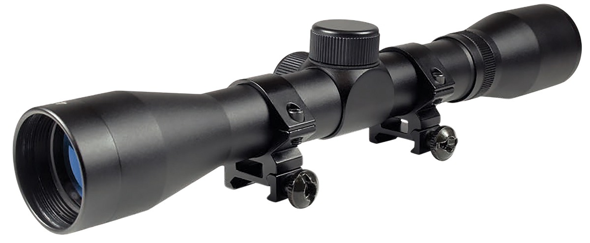 TruGlo Buckline 4x32mm 1" Tube Duplex Reticle Black Anodized Rifle Scope