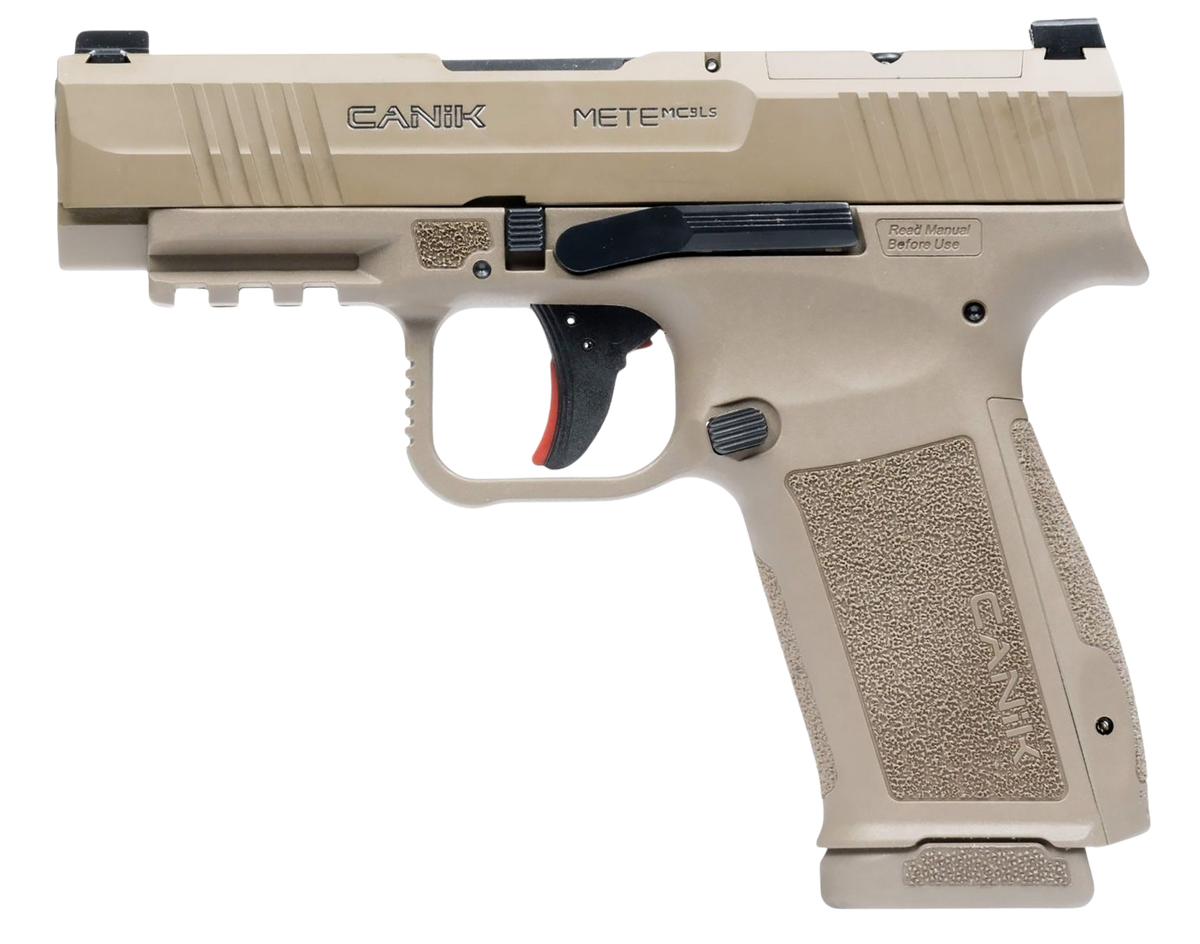 Canik Mete MC9LS 9mm Luger 3.63" 10+1 Semi-Auto Pistol - *CA Compliant