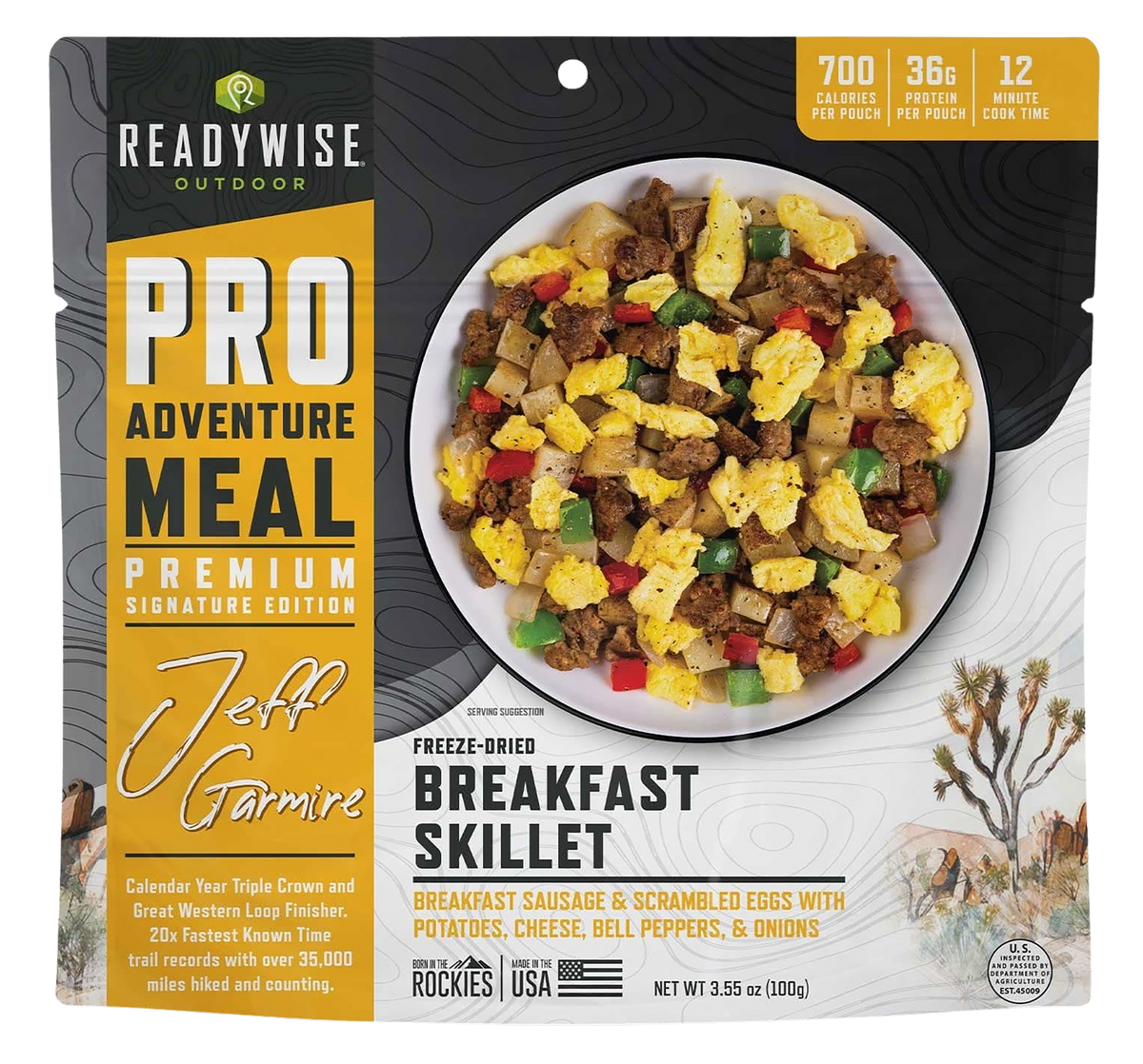 Wise Foods Pro Meal Breakfast Skillet 2 Servings 6 Per Case