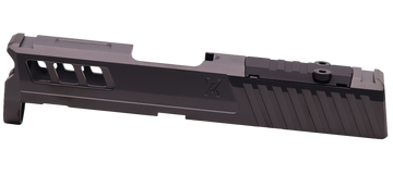 True Precision Axiom Optic Cut Slide - Fits Springfield Hellcat - RMS Cut - Black DLC 416R Stainless
