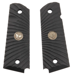 Wilson Combat 351AAFS Starburst G-10 1911 Full-Size Grip Panels - Black
