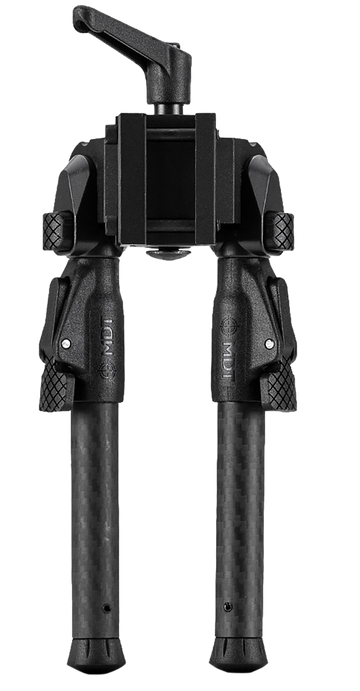 MDT GRND-POD Bipod Picatinny Black 6061 T6 Aluminum 4.5"-9" Spiked Feet