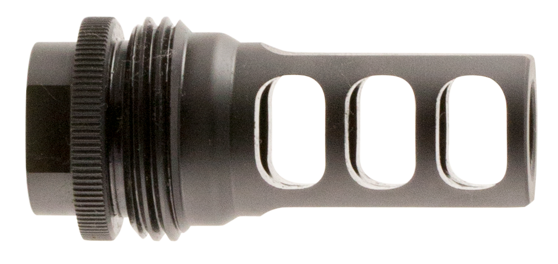 SilencerCo AC1733 ASR Muzzle Brake 5/8x24 .458 Cal Black Steel