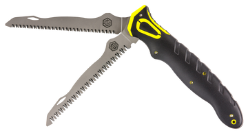 Hunters Specialties 100053 Command Grip Dual Saws Folding 6.70" 5CR15/3CR14 SS