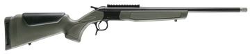 CVA Scout Spur Compact 410 Gauge 20" 1-Rd Single Shot Break Action Shotgun - Blued / OD Green Synthetic Stock