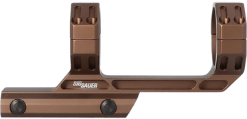 Sig Sauer Electro-Optics Alpha MSR 34mm 1.535" Scope Mount/Ring Combo - Coyote Brown