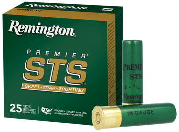 Remington Ammunition Premier STS 28 Gauge 2.75" 3/4 oz 9 Shot - Box or Case