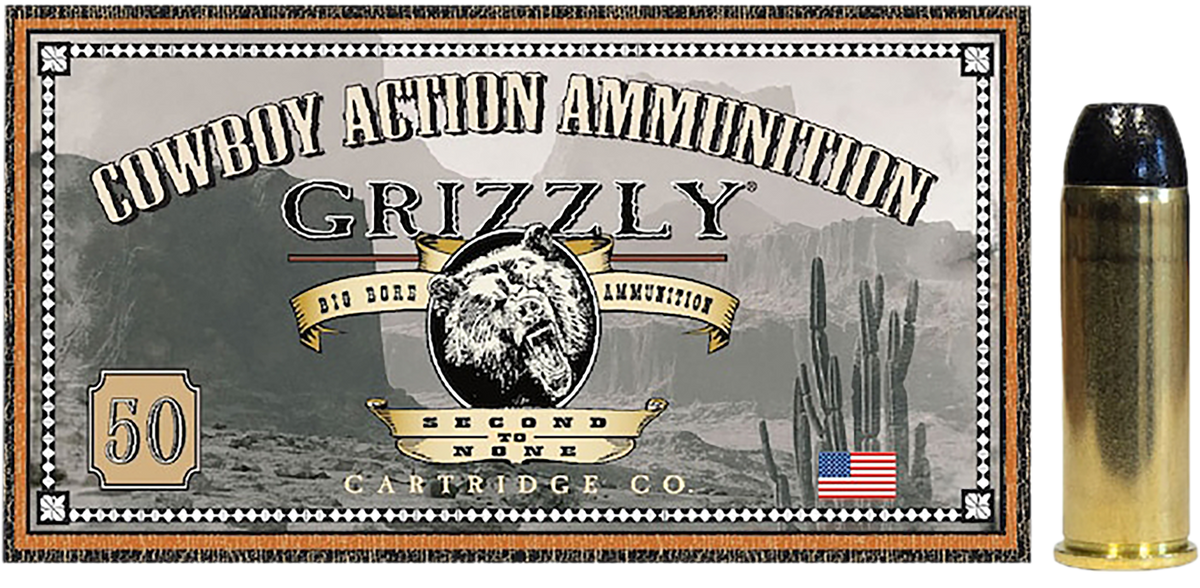 Grizzly Cartridge GC44M2 44 Rem Mag 200gr RNFP 50 Rd - Box or Case