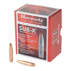 Hornady Sub-X .338 Cal 307gr Subsonic Reloading Bullets - 50/Box