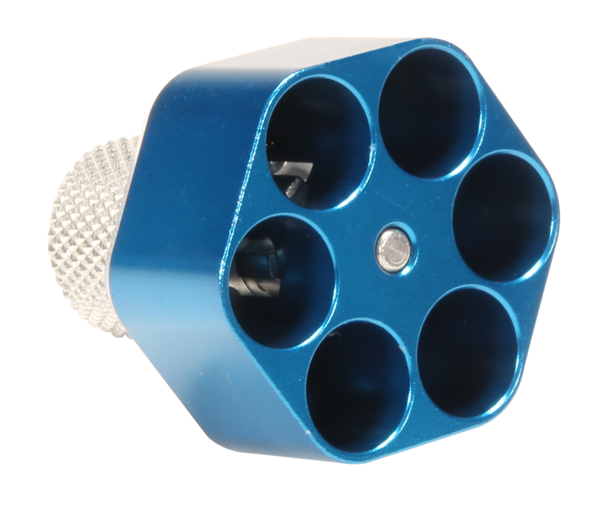 Pachmayr 02652 Competition Speedloader Aluminum Blue for S&W K-Frame 6-Rd