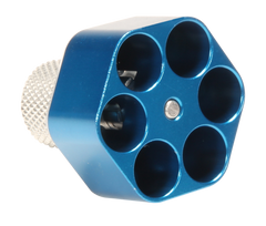 Pachmayr 02652 Competition Speedloader Aluminum Blue for S&W K-Frame 6-Rd