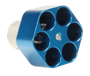 Pachmayr 02652 Competition Speedloader Aluminum Blue for S&W K-Frame 6-Rd