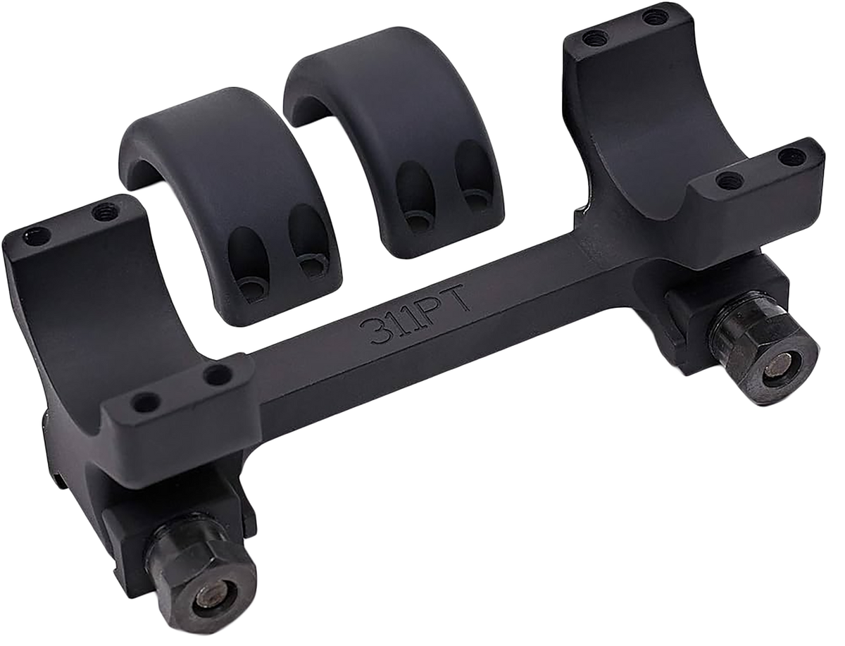 DNZ Freedom Reaper Picatinny Rail 30mm Extra High 1-Pc Matte Black Scope Mount & Ring Combo