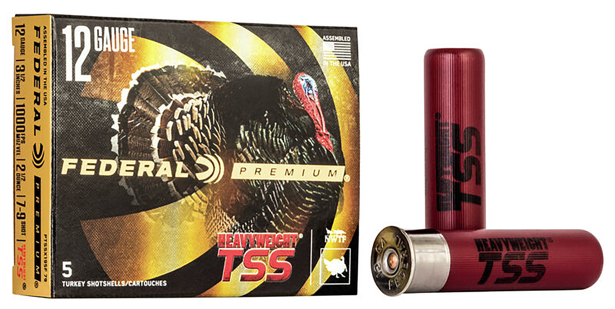 Federal Premium Turkey Heavyweight TSS 12 Gauge 3.5" 2 1/2 oz 7/9 Shotshells - Box or Case