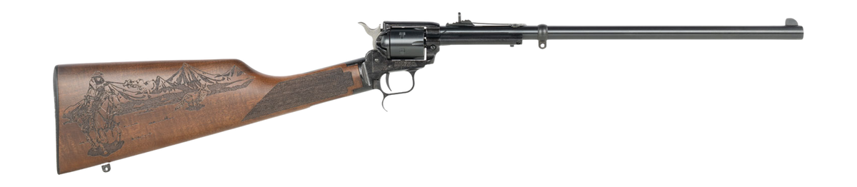 Heritage Mfg Rough Rider Rancher 22 LR 16.12" 6-Rd SAO Rifle - Walnut Stock