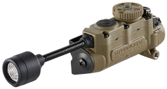 Streamlight Sidewinder Stalk Helmet Light 23/28/57/76 Lumens White/Red/Green/Blue/IR LED Coyote Polymer E-Mount