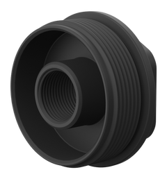Breek Arms Universal Hub Direct Thread Low Profile 5/8x24 Stainless - Black