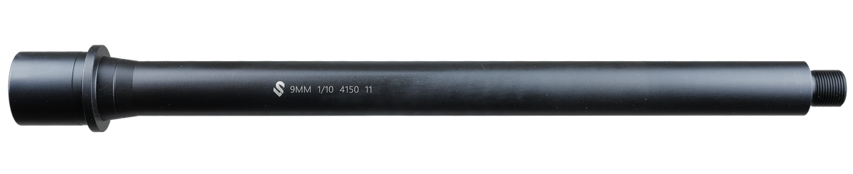 Lead & Steel AR9 9mm 11.3" 1:10 Twist 1/2x36 Nitride Barrel