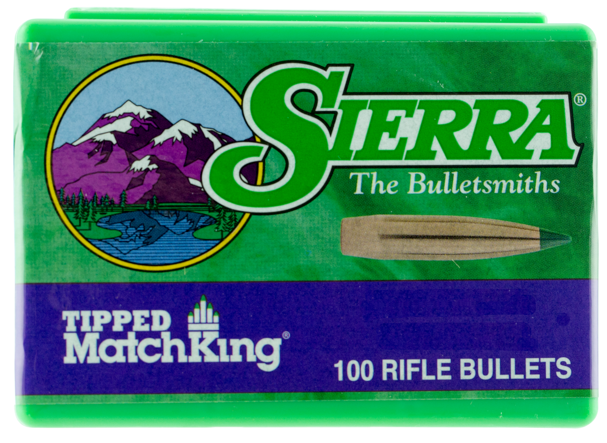 Sierra 7430 Tipped MatchKing 6.5 Creedmoor 130gr Polymer Tip - 100/Box
