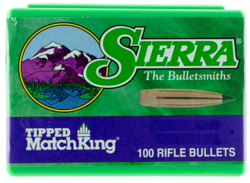 Sierra 7430 Tipped MatchKing 6.5 Creedmoor 130gr Polymer Tip - 100/Box