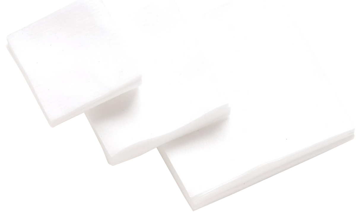 Hoppes 1202S Gun Cleaning Patches .22-.270 Caliber 1.125" Cotton 500 Per Pkg
