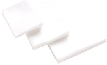 Hoppes 1202S Gun Cleaning Patches .22-.270 Caliber 1.125" Cotton 500 Per Pkg