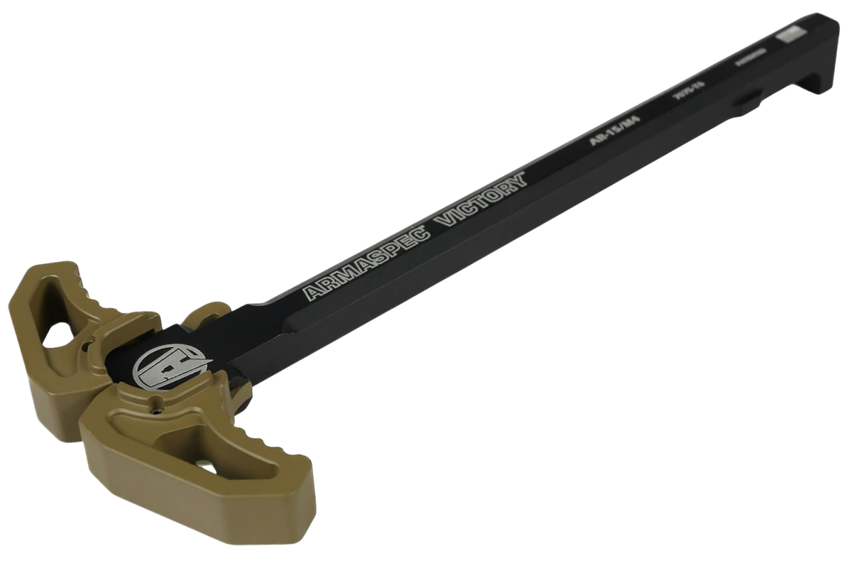 Armaspec Victory AR-15 Ambidextrous Charging Handle 5.56 NATO - Flat Dark Earth