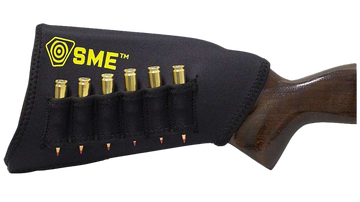 SME SMERSRSL Stock Riser with Shell Loop Black Neoprene