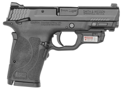 Smith & Wesson M&P9 Shield EZ M2.0 9mm Luger 3.67" 8+1 Semi-Auto Pistol - Manual Safety w/ Crimson Trace Laserguard