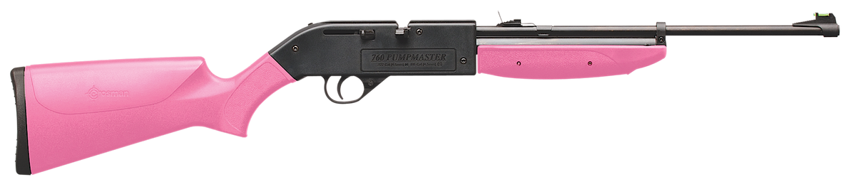 Crosman 760P Pumpmaster .177 17" 18+1 Bolt Action Pump Air Rifle - Pink