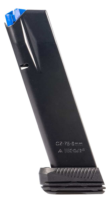 Mec-Gar CZ 75 9mm Luger 19-Rd Extended Anti-Friction Coating Carbon Steel Magazine