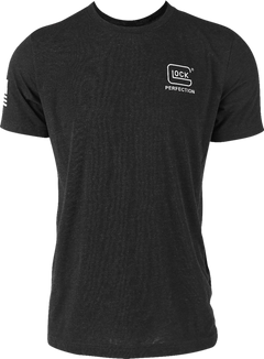 Glock 2nd Amendment Tee Black Cotton/Polyester Short Sleeve Medium